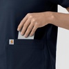 image:imageCarhartt Force CrossFlex Knit Womens Crew Neck Scrub TopNavy