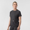 image:imageCarhartt Force CrossFlex Knit Womens Crew Neck Scrub TopPewter