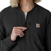 image:imageCarhartt Force CrossFlex Womens Lightweight Scrub JacketBlack