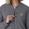 image:imageCarhartt Force CrossFlex Womens Lightweight Scrub JacketPewter