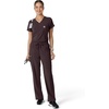 image:imageCarhartt Force CrossFlex Womens Tuckin Scrub TopDark Sepia