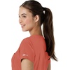 image:imageCarhartt Force CrossFlex Womens Tuckin Scrub TopDusty Cedar