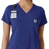 image:imageCarhartt Force CrossFlex Womens Tuckin Scrub TopGalaxy Blue