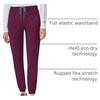 image:imageCarhartt Rugged Flex Peak Womens Cargo Jogger Scrub PantWine