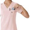 image:imageCarhartt Rugged Flex Peak Womens Tuckin Scrub TopSoft Rose
