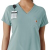 image:imageCarhartt Rugged Flex Peak Womens Tuckin Scrub TopSummer Blue