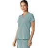 image:imageCarhartt Rugged Flex Peak Womens Tuckin Scrub TopSummer Blue