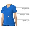 image:imageCarhartt Scrubs C12237 Womens Rugged Flex Modern Fit 4Pocket VNeckRoyal