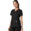 image:imageCarhartt Scrubs C12313 Womens Force Essentials Modern Fit VNeck TopBlack