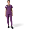 image:imageCarhartt Scrubs C12313 Womens Force Essentials Modern Fit VNeck TopEggplant