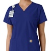 image:imageCarhartt Scrubs C12313 Womens Force Essentials Modern Fit VNeck TopGalaxy Blue