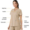 image:imageCarhartt Scrubs C12313 Womens Force Essentials Modern Fit VNeck TopKhaki