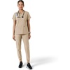 image:imageCarhartt Scrubs C12313 Womens Force Essentials Modern Fit VNeck TopKhaki