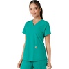 image:imageCarhartt Scrubs C12313 Womens Force Essentials Modern Fit VNeck TopTeal