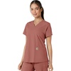 image:imageCarhartt Scrubs C12313 Womens Force Essentials Modern Fit VNeck TopWild Rose