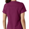 image:imageCarhartt Scrubs C12313 Womens Force Essentials Modern Fit VNeck TopWine