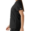 image:imageCarhartt Scrubs C12413 Womens Force Essentials Modern Fit Notch NeckBlack
