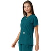 image:imageCarhartt Scrubs C12413 Womens Force Essentials Modern Fit Notch NeckCaribbean