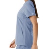 image:imageCarhartt Scrubs C12413 Womens Force Essentials Modern Fit Notch NeckCeil Blue