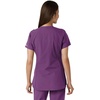 image:imageCarhartt Scrubs C12413 Womens Force Essentials Modern Fit Notch NeckEggplant