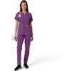 image:imageCarhartt Scrubs C12413 Womens Force Essentials Modern Fit Notch NeckEggplant