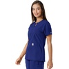 image:imageCarhartt Scrubs C12413 Womens Force Essentials Modern Fit Notch NeckGalaxy Blue