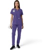 image:imageCarhartt Scrubs C12413 Womens Force Essentials Modern Fit Notch NeckGrape