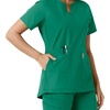 image:imageCarhartt Scrubs C12413 Womens Force Essentials Modern Fit Notch NeckHunter