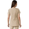 image:imageCarhartt Scrubs C12413 Womens Force Essentials Modern Fit Notch NeckKhaki
