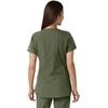 image:imageCarhartt Scrubs C12413 Womens Force Essentials Modern Fit Notch NeckOlive