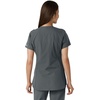 image:imageCarhartt Scrubs C12413 Womens Force Essentials Modern Fit Notch NeckPewter