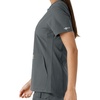 image:imageCarhartt Scrubs C12413 Womens Force Essentials Modern Fit Notch NeckPewter