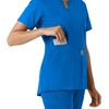 image:imageCarhartt Scrubs C12413 Womens Force Essentials Modern Fit Notch NeckRoyal