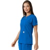 image:imageCarhartt Scrubs C12413 Womens Force Essentials Modern Fit Notch NeckRoyal