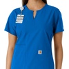 image:imageCarhartt Scrubs C12413 Womens Force Essentials Modern Fit Notch NeckRoyal