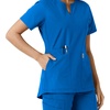 image:imageCarhartt Scrubs C12413 Womens Force Essentials Modern Fit Notch NeckRoyal