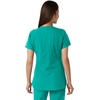 image:imageCarhartt Scrubs C12413 Womens Force Essentials Modern Fit Notch NeckTeal