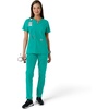 image:imageCarhartt Scrubs C12413 Womens Force Essentials Modern Fit Notch NeckTeal