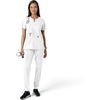 image:imageCarhartt Scrubs C12413 Womens Force Essentials Modern Fit Notch NeckWhite