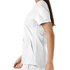 image:imageCarhartt Scrubs C12413 Womens Force Essentials Modern Fit Notch NeckWhite