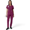 image:imageCarhartt Scrubs C12413 Womens Force Essentials Modern Fit Notch NeckWine