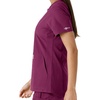 image:imageCarhartt Scrubs C12413 Womens Force Essentials Modern Fit Notch NeckWine