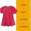 image:imageCarhartt Scrubs C12610 Womens Force CrossFlex Modern Fit Chest PockeAzalea