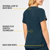 image:imageCarhartt Scrubs C12610 Womens Force CrossFlex Modern Fit Chest PockeNavy