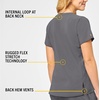 image:imageCarhartt Scrubs C12610 Womens Force CrossFlex Modern Fit Chest PockePewter