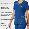 image:imageCarhartt Scrubs C12610 Womens Force CrossFlex Modern Fit Chest PockeRoyal