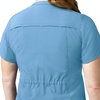 image:imageCarhartt Scrubs C12910 Womens Force CrossFlex ModernFit Henley TuniAzure Blue
