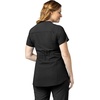 image:imageCarhartt Scrubs C12910 Womens Force CrossFlex ModernFit Henley TuniBlack
