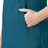image:imageCarhartt Scrubs C12910 Womens Force CrossFlex ModernFit Henley TuniCaribbean Blue