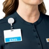 image:imageCarhartt Scrubs C12910 Womens Force CrossFlex ModernFit Henley TuniNavy